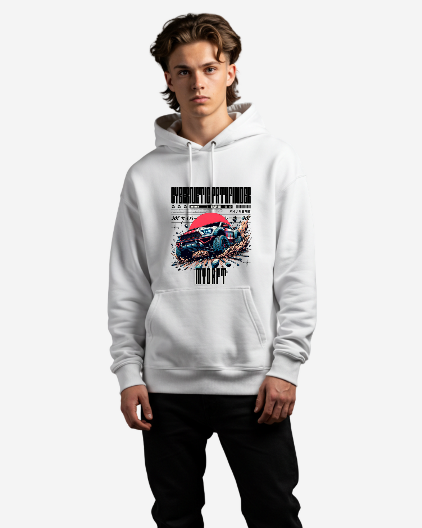Cybernetic Pathfinder Oversized Hoodie