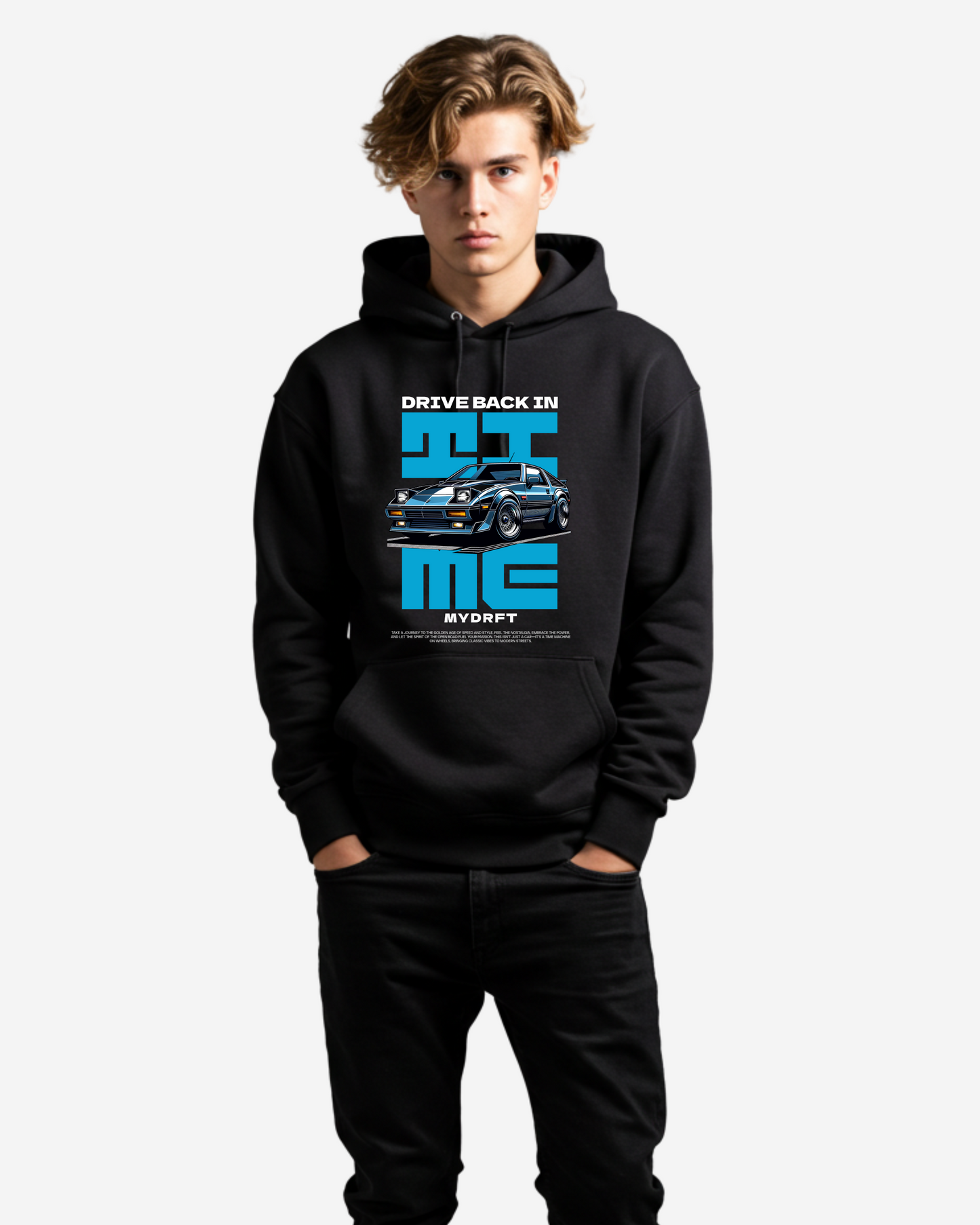 Drive Back Oversized Hoodie