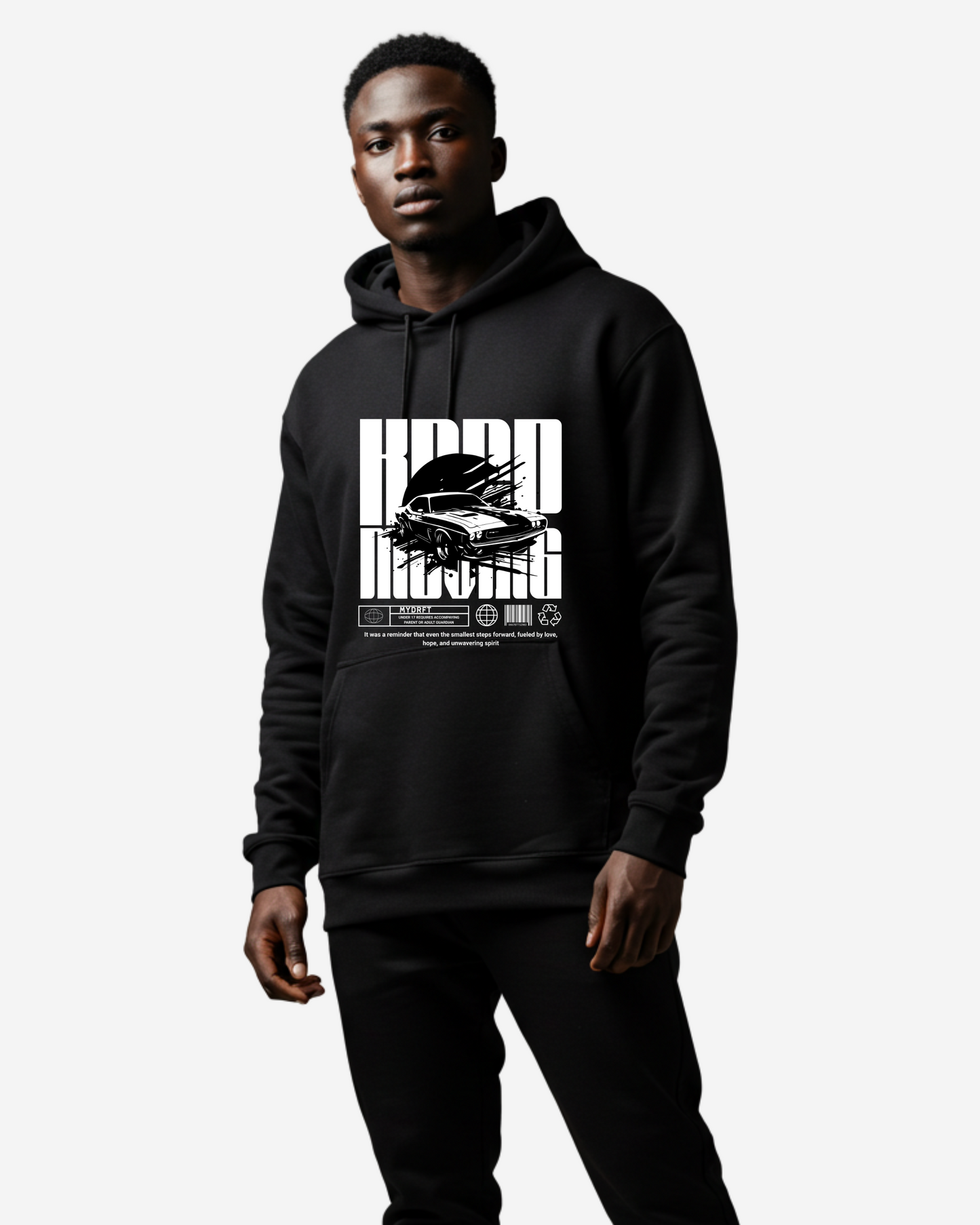 Keep Moving Oversized Hoodie