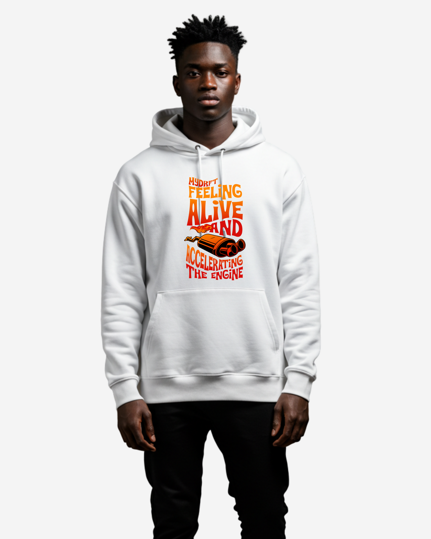 Accelerating the Engine Oversized Hoodie