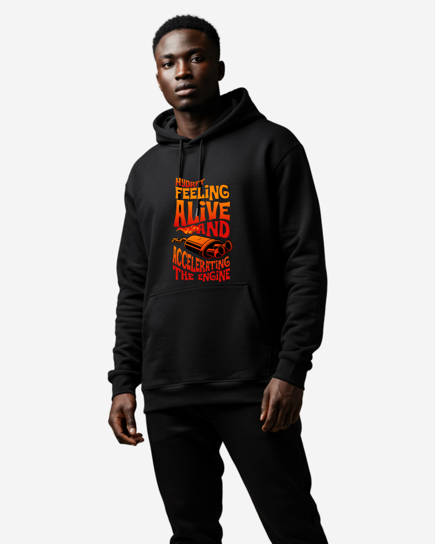 Accelerating the Engine Oversized Hoodie