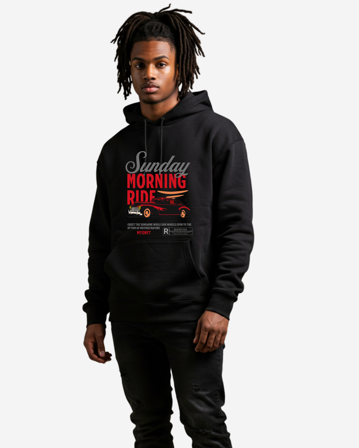 Classic Car Oversized Hoodie