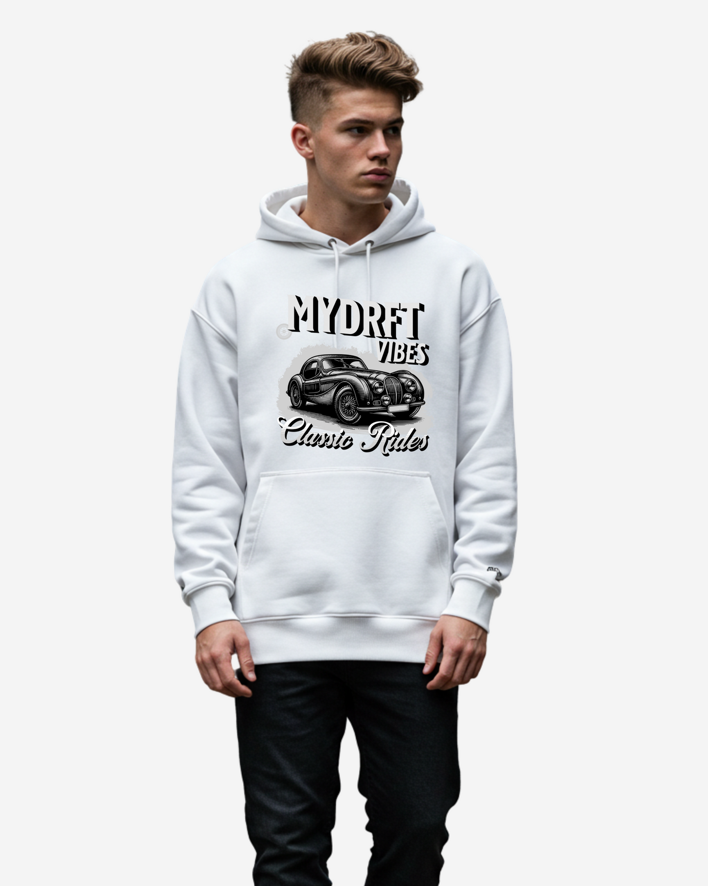 Vintage Vibes Oversized Hoodie
