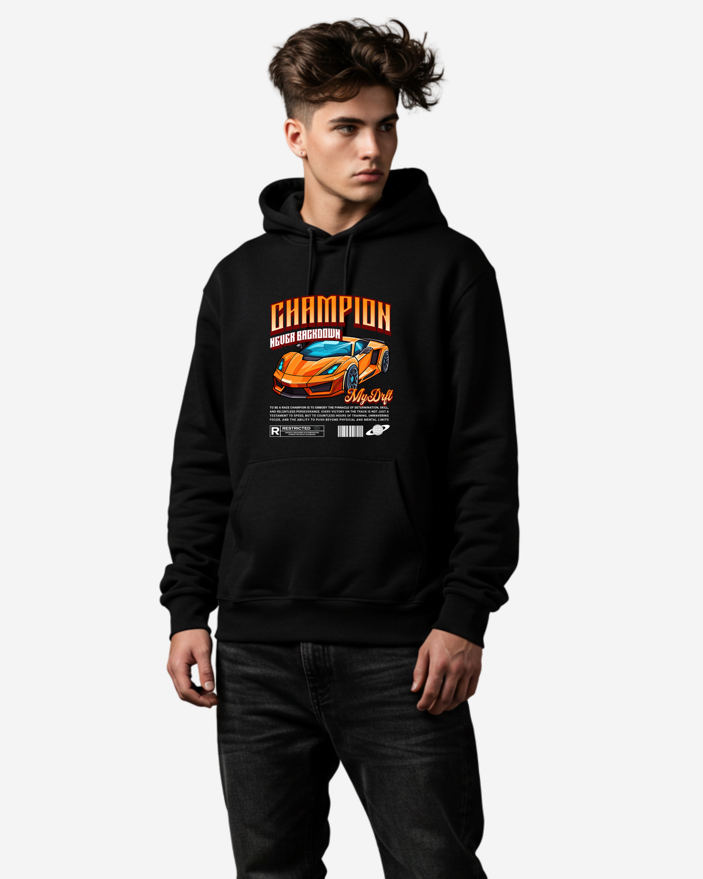 Champion Super Car Oversized Hoodie