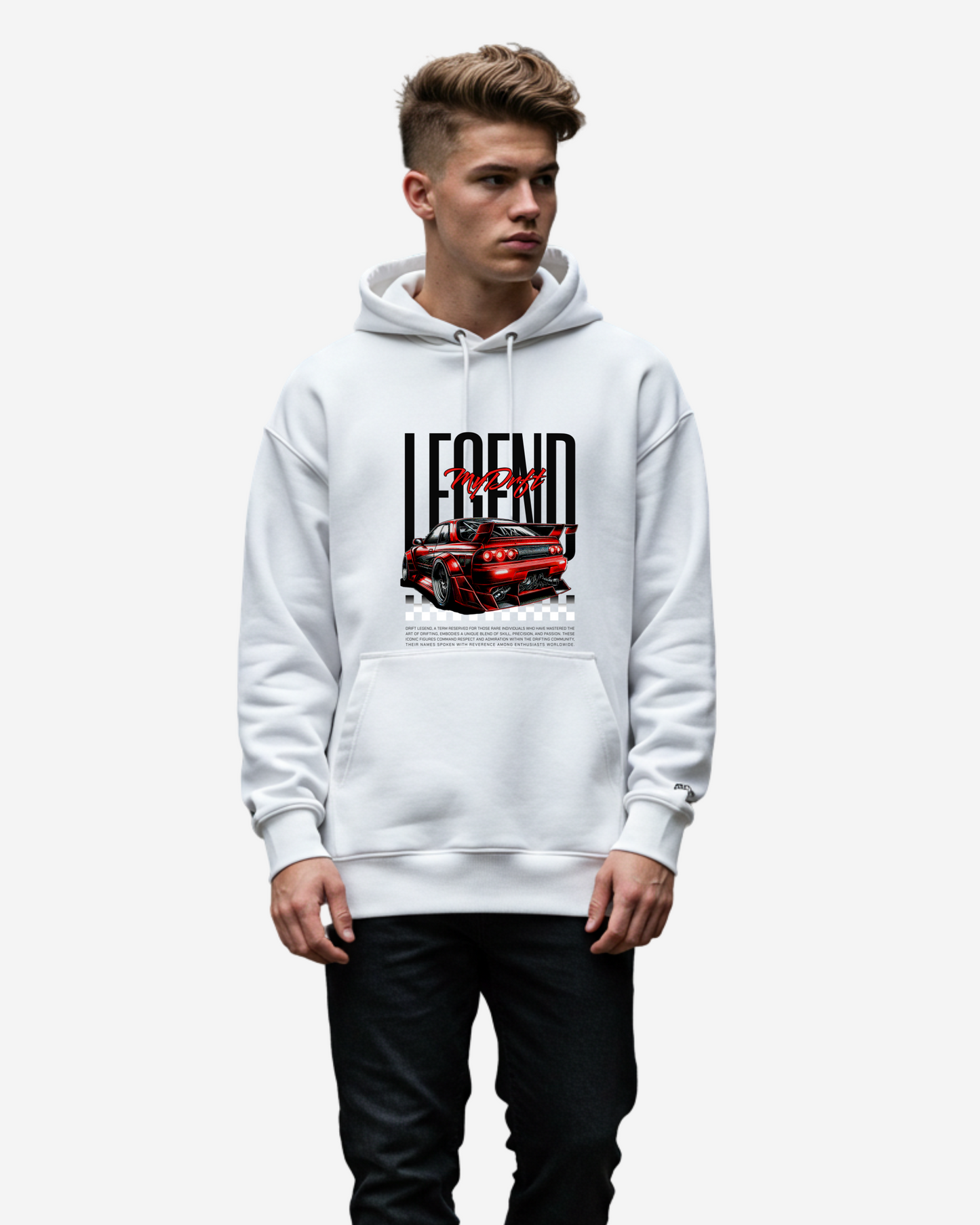 Legend Drift Urban Streetwear Oversized Hoodie