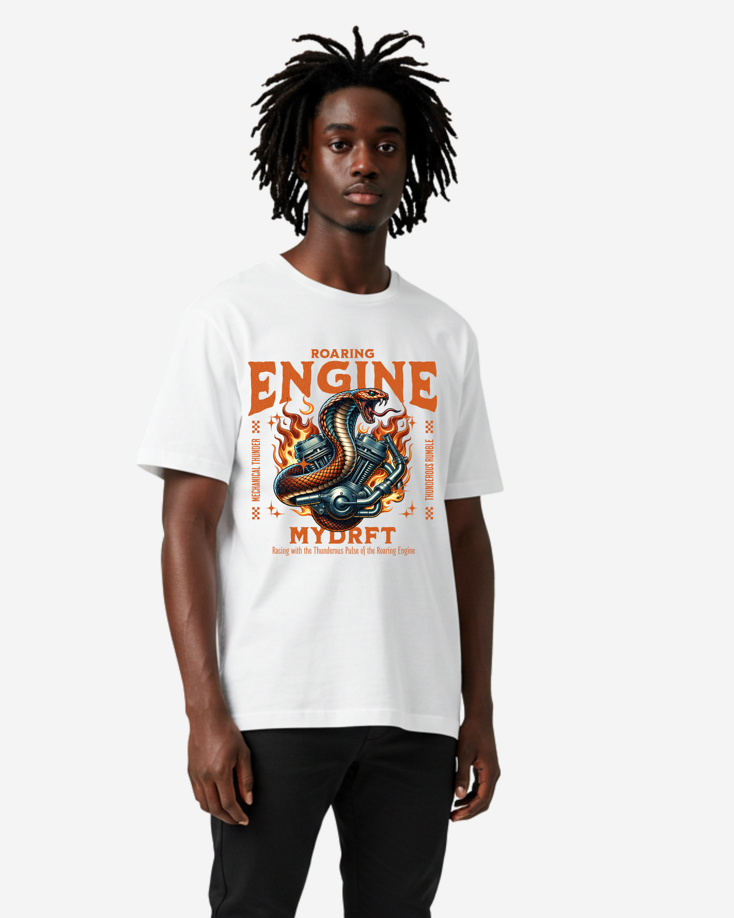 Revving Fury Oversized T-Shirt