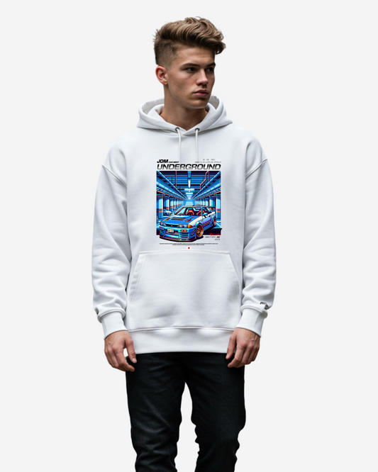 Pixelated JDM Oversized Hoodie