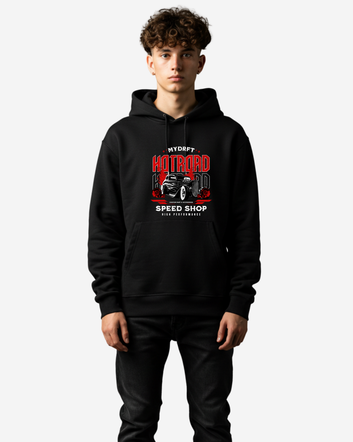 Hotroad Speed Shop Oversized Hoodie