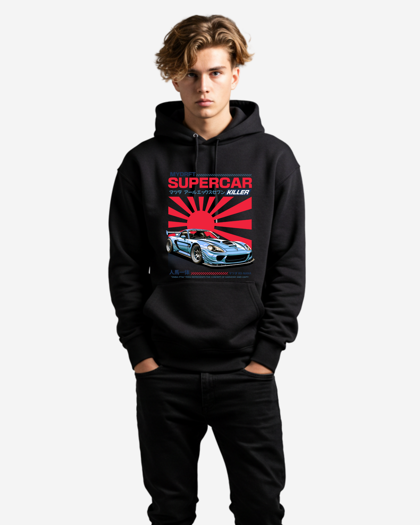 Supercar Killer Oversized Hoodie