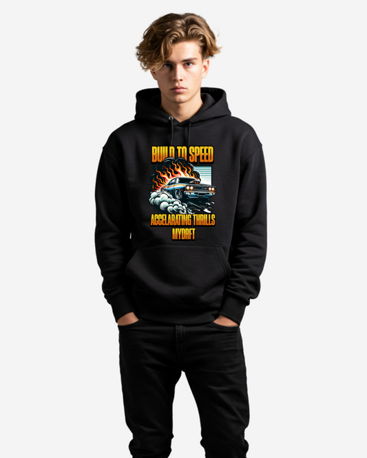 Build To Speed Oversized Hoodie