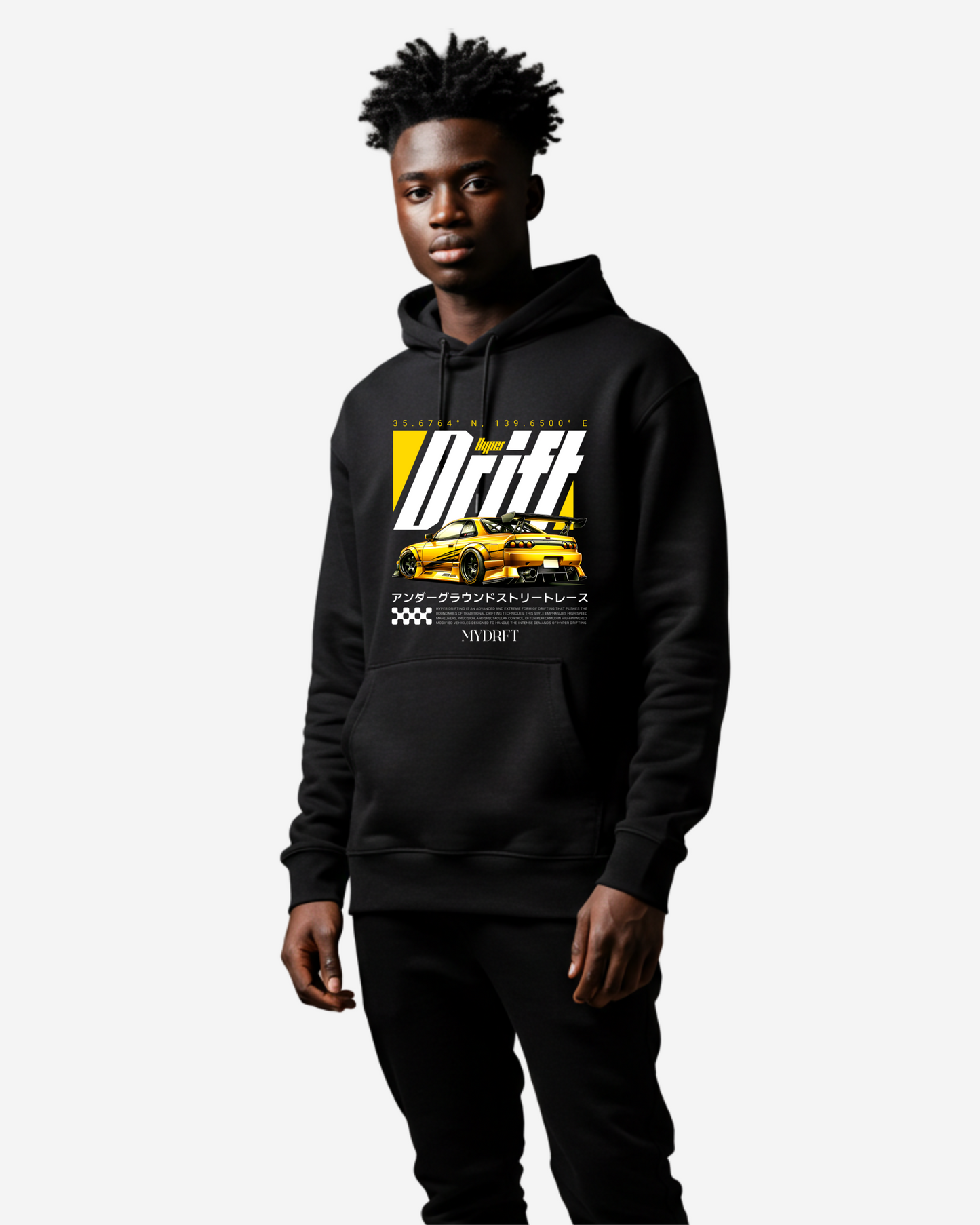 Hyper Drift Oversized Hoodie