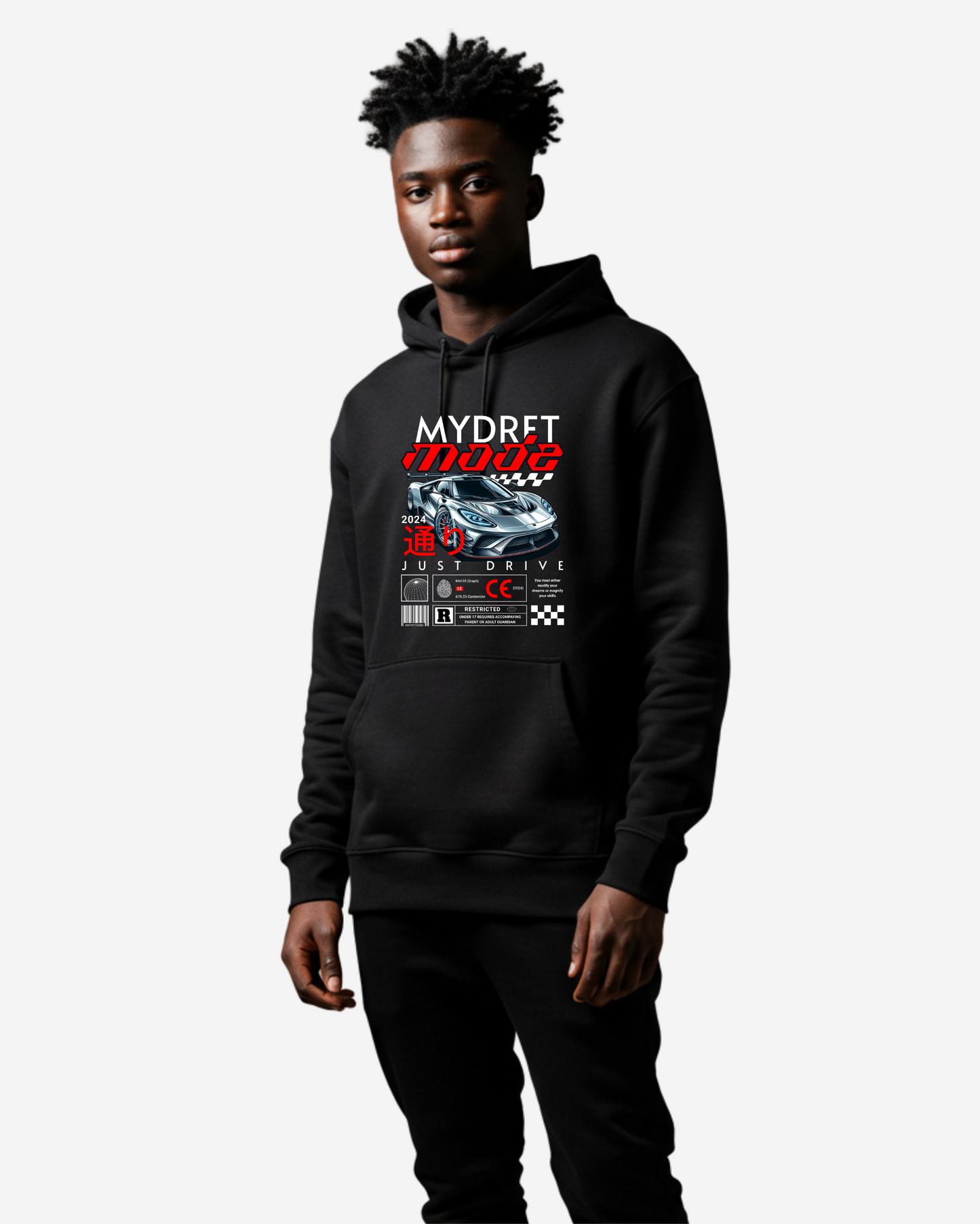 Fast Mode Oversized Hoodie