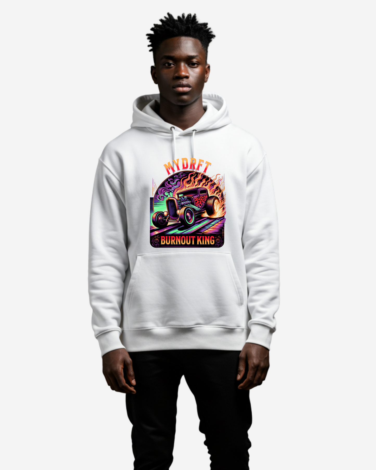 Flame's Fury Oversized Hoodie