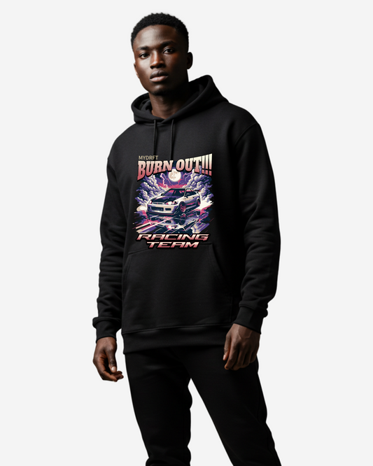 Burn Out Racing Oversized Hoodie