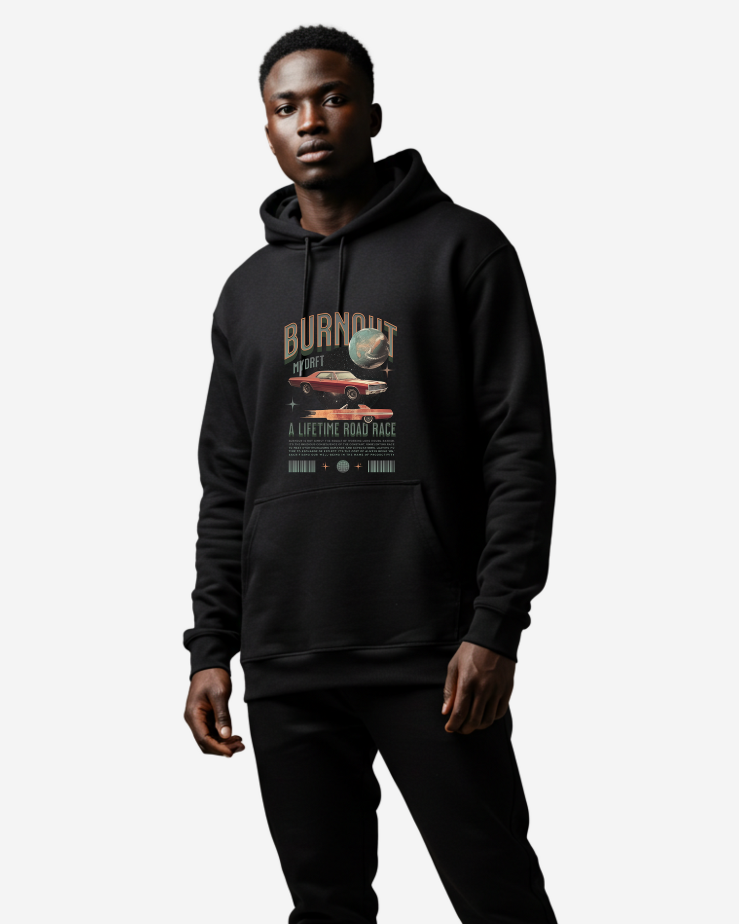 Burnout Automotive Oversized Hoodie