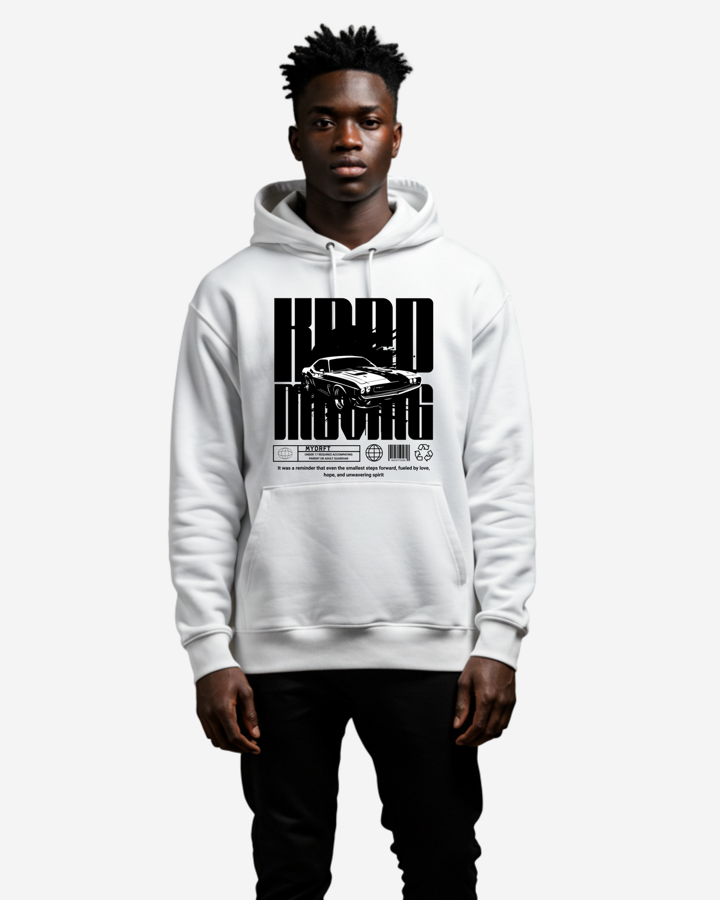 Keep Moving Oversized Hoodie