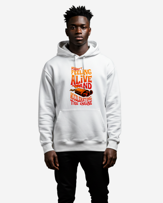 Accelerating the Engine Oversized Hoodie