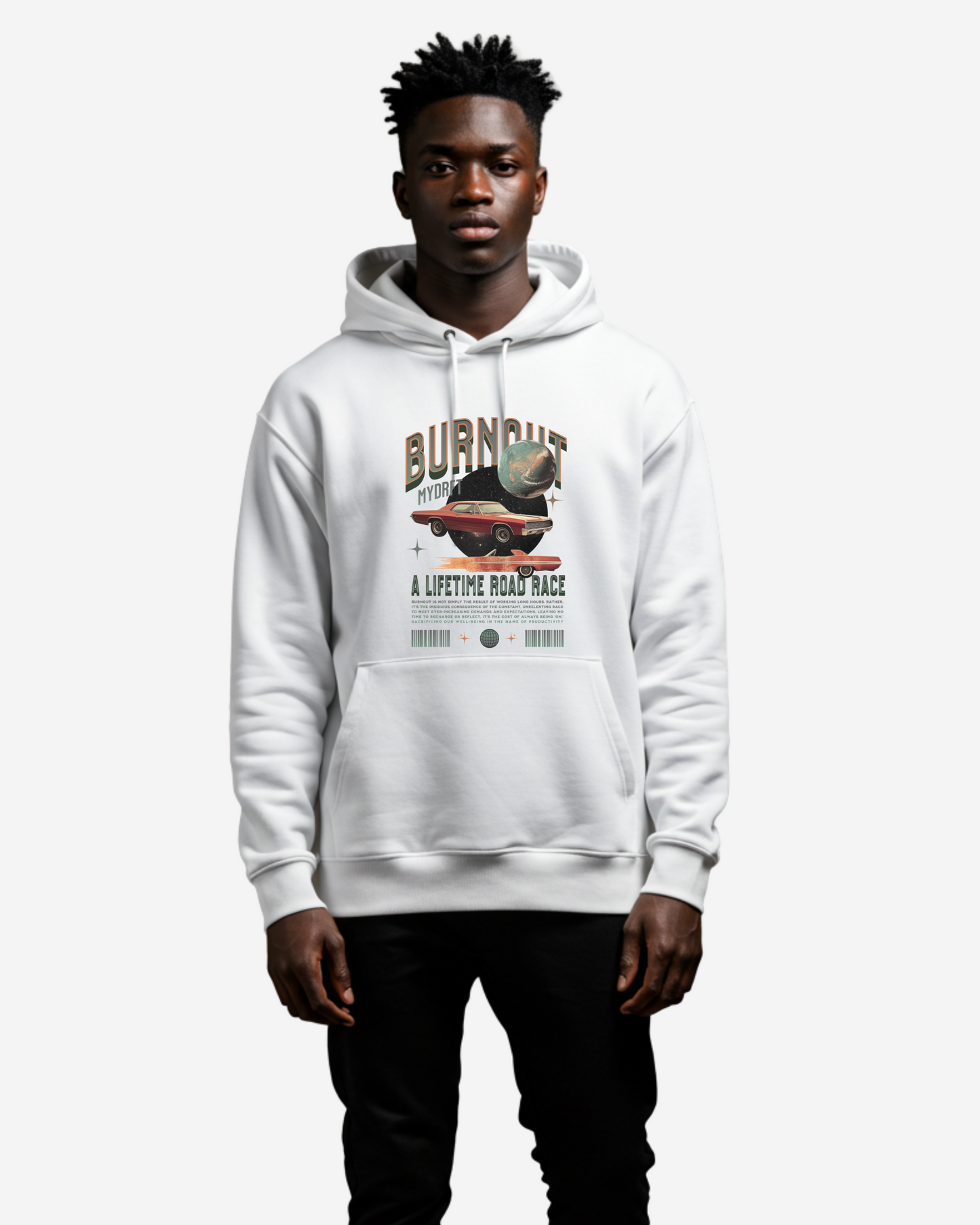 Burnout Automotive Oversized Hoodie