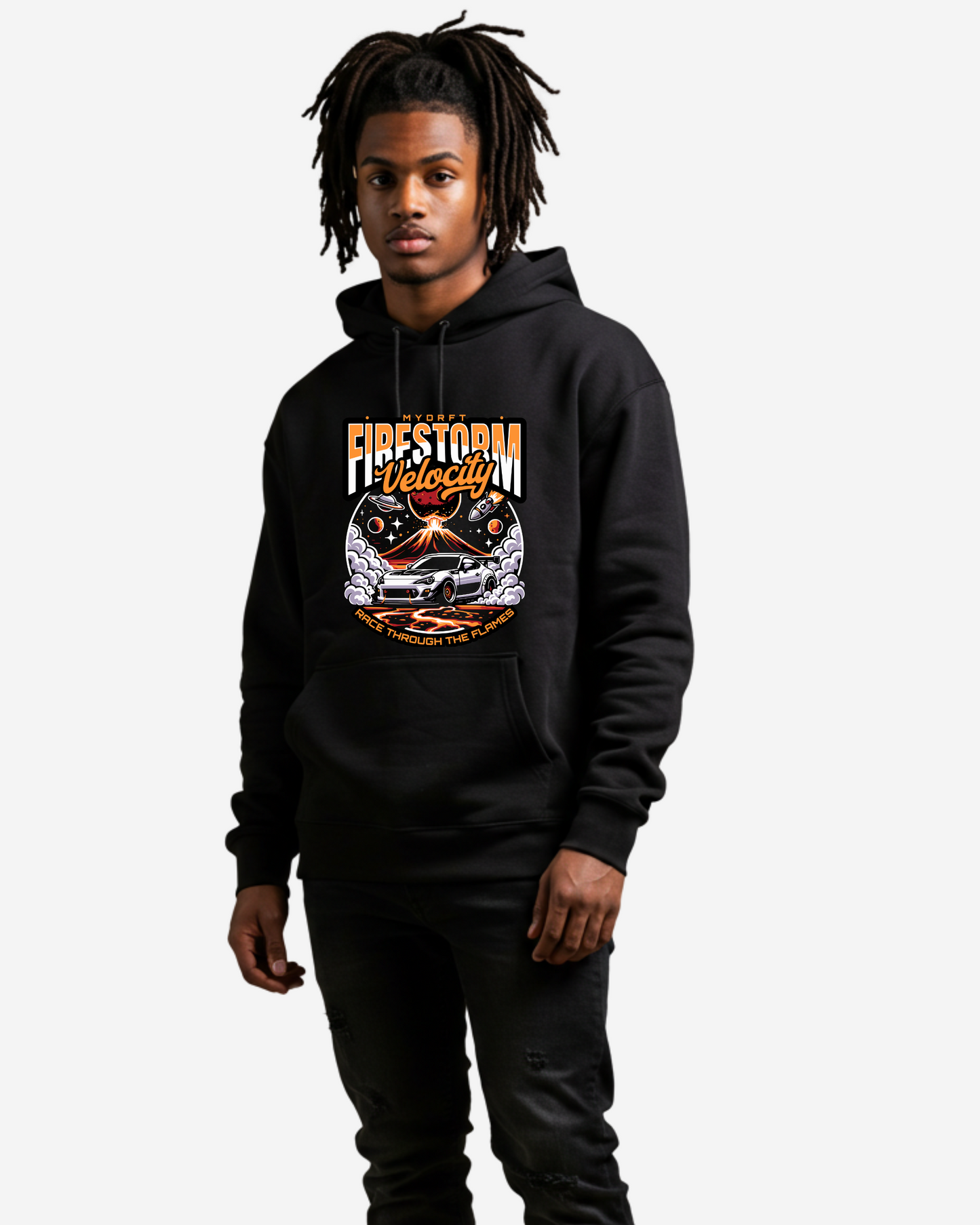 Firestorm Velocity Oversized Hoodie