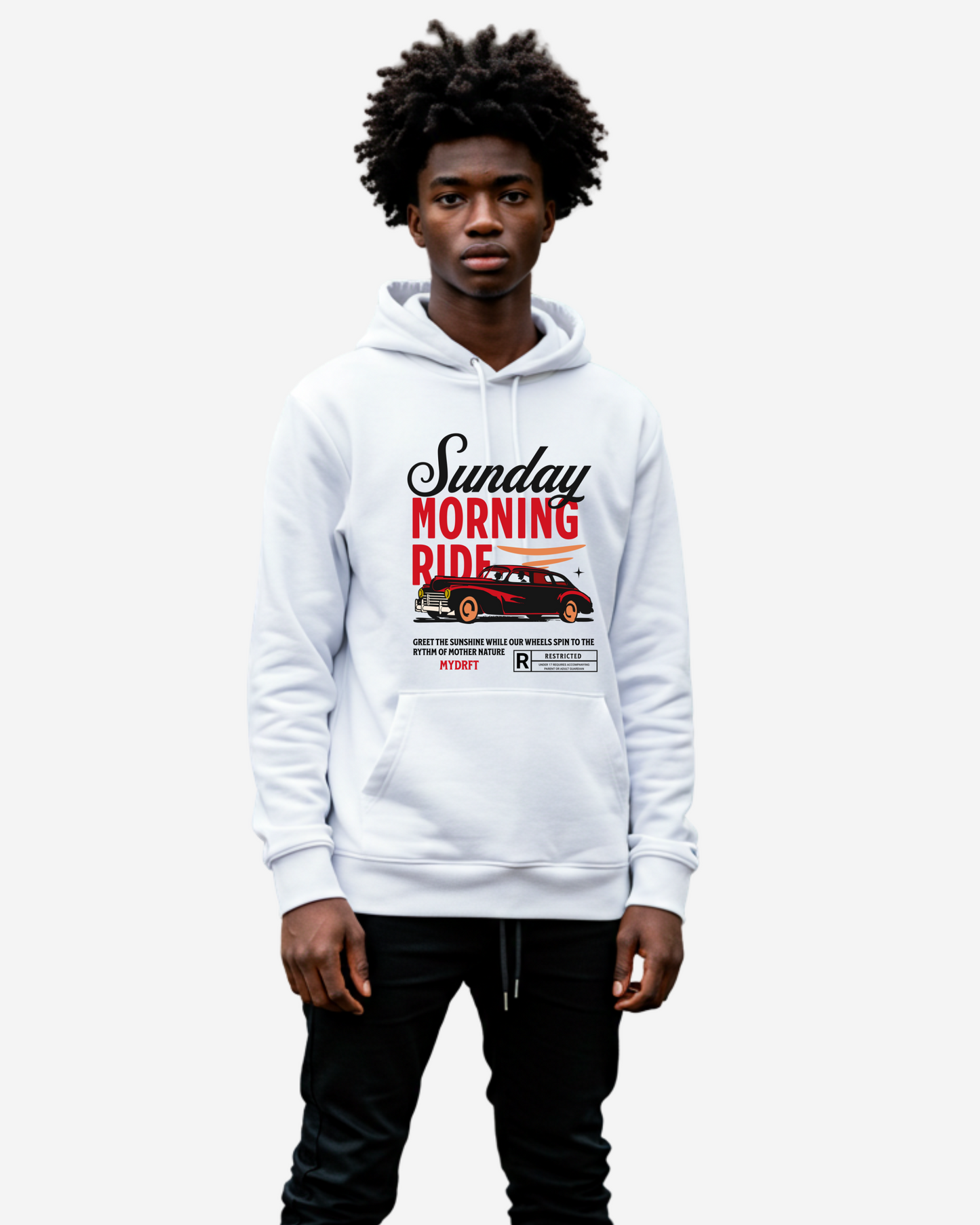 Classic Car Oversized Hoodie