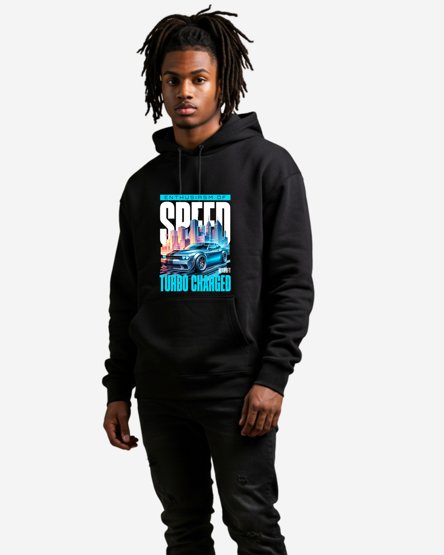 Speed Car Oversized Hoodie