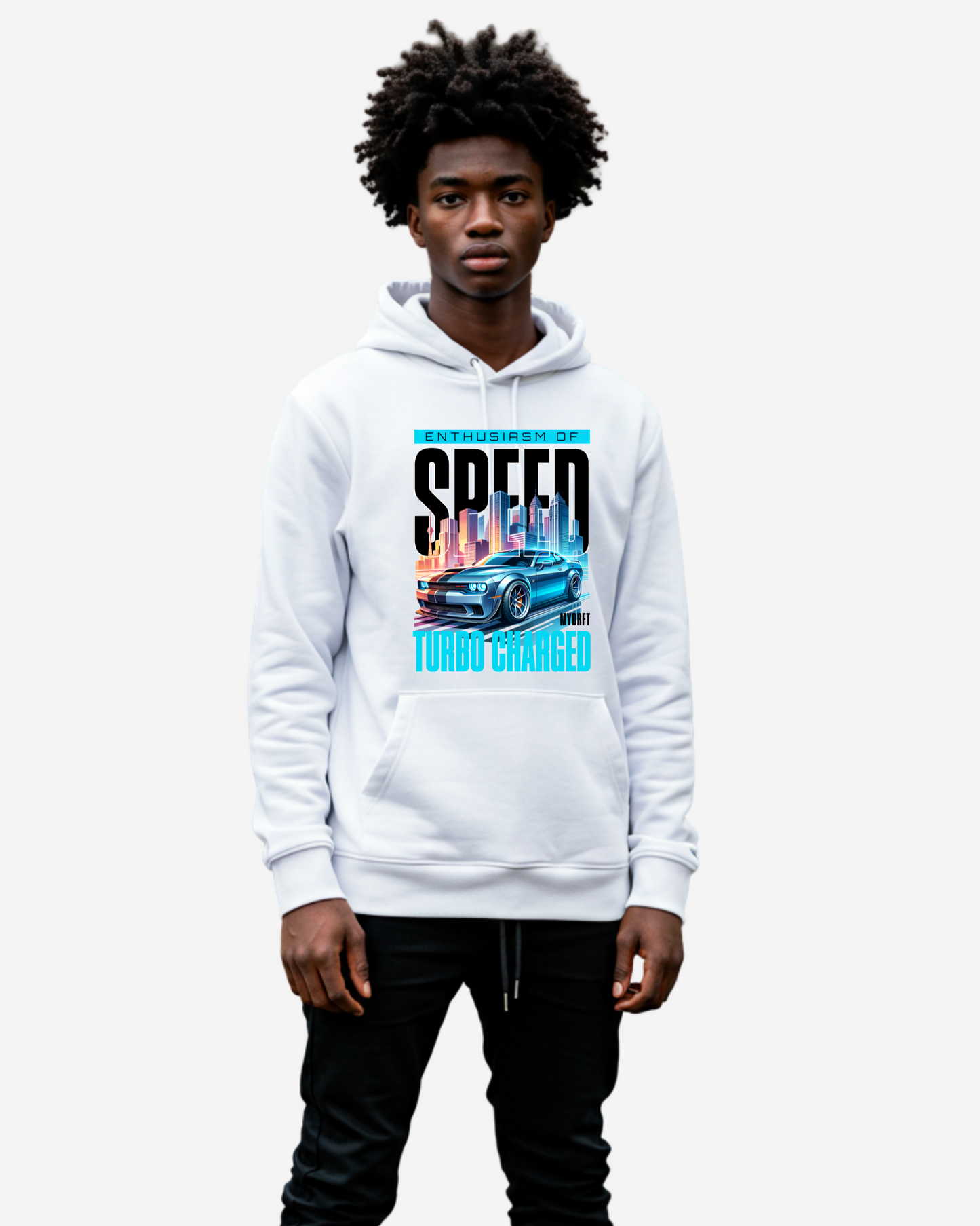Speed Car Oversized Hoodie