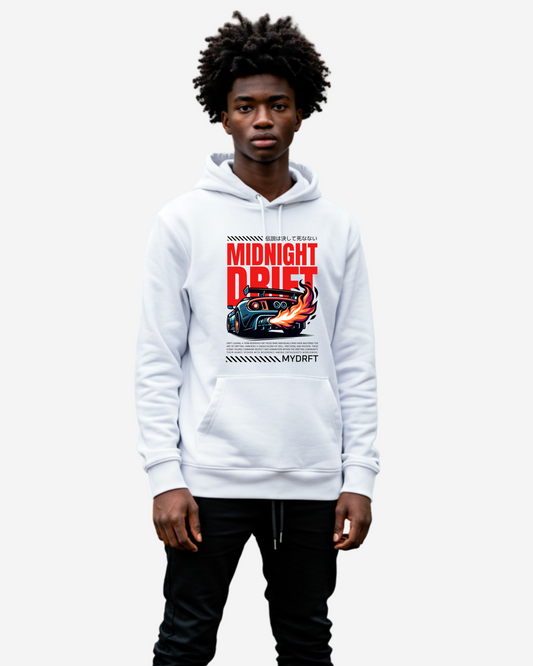 Midnight Drift Oversized Hoodie