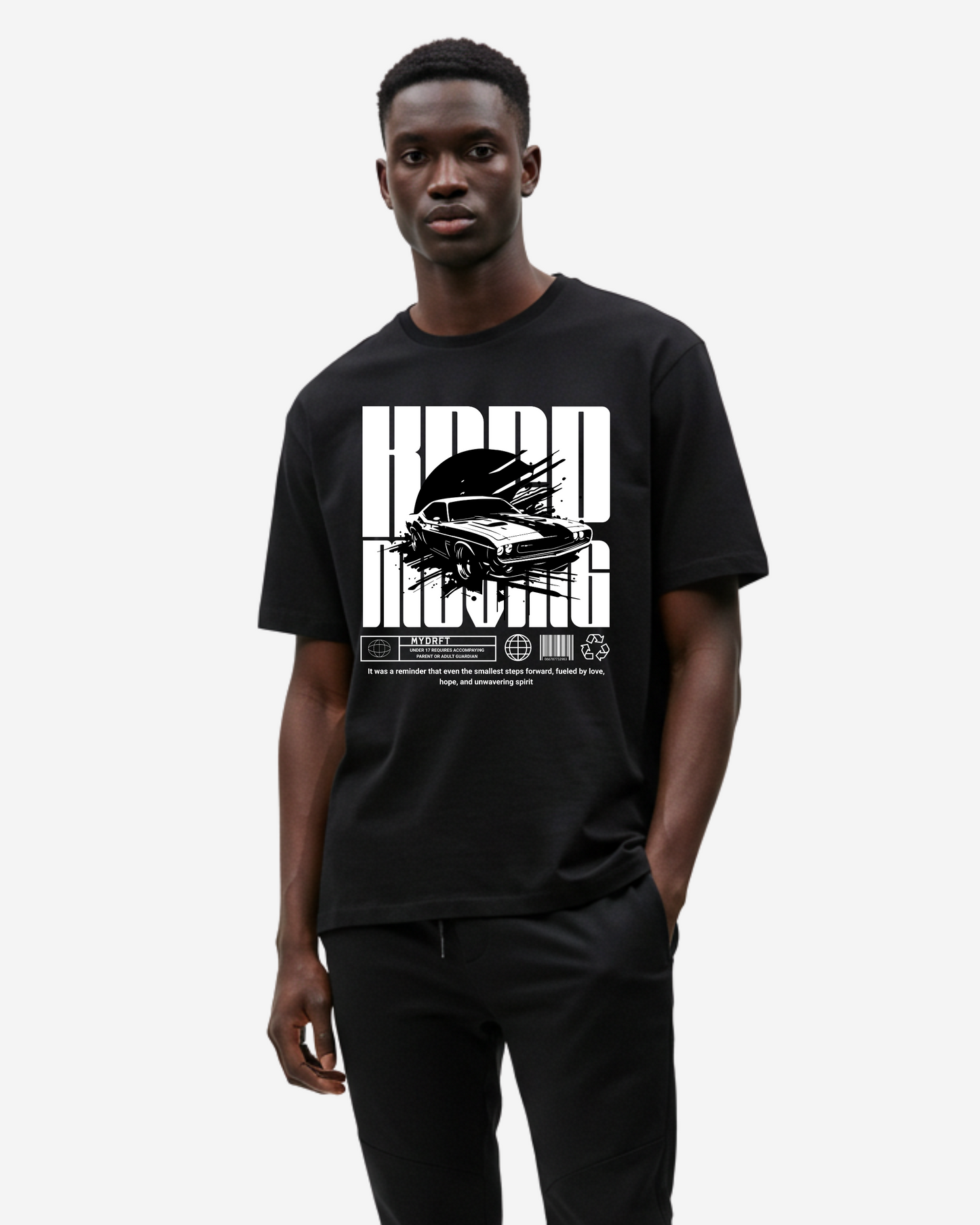 Keep Moving Oversized T-Shirt