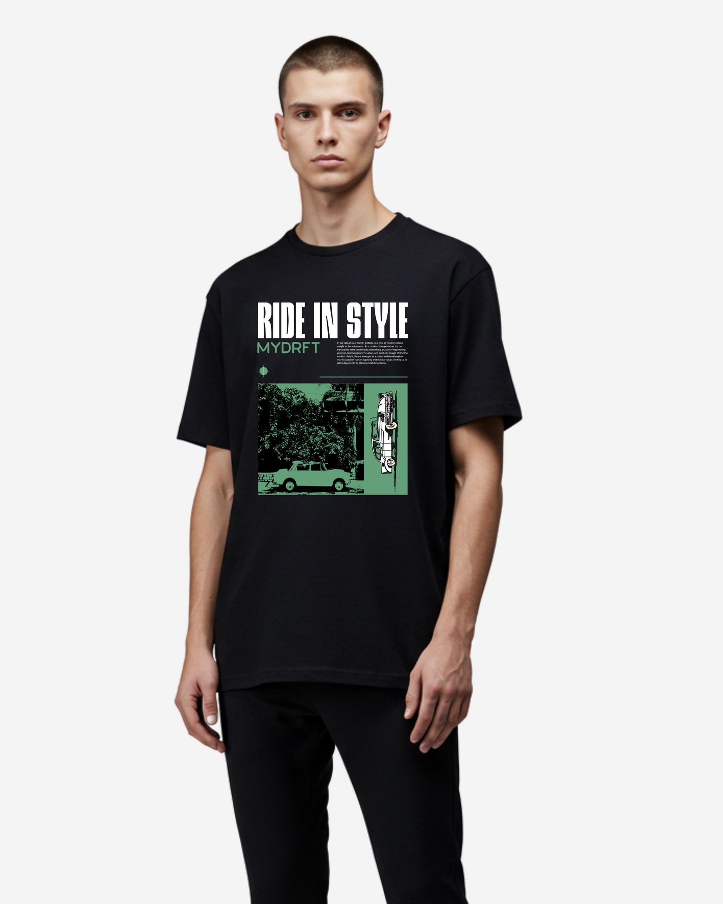 Ride In Style Oversized T-Shirt