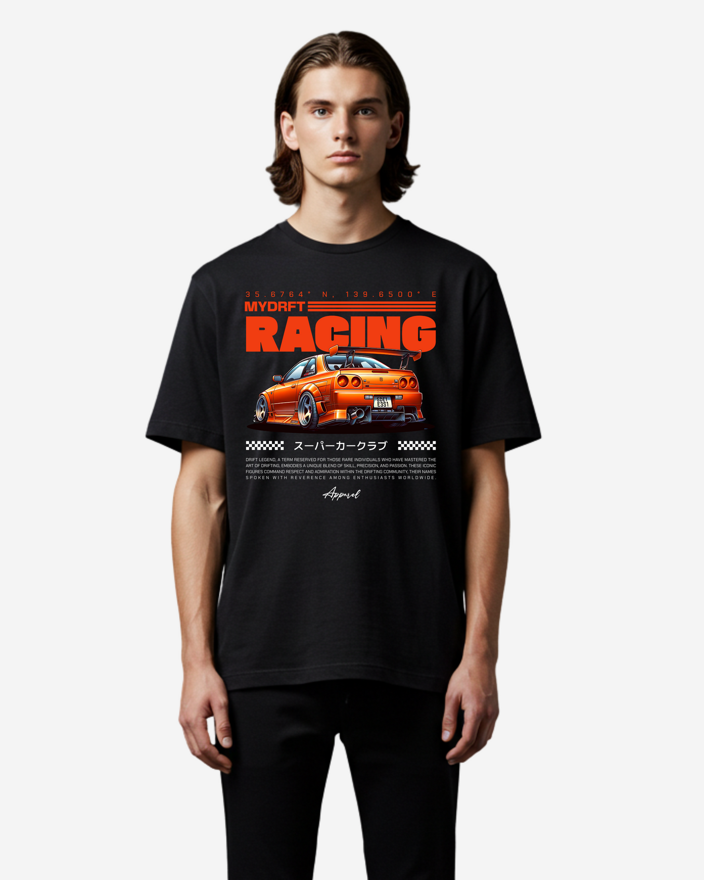Street Racing Urban Oversized T-Shirt
