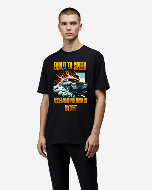 Build To Speed Oversized T-Shirt