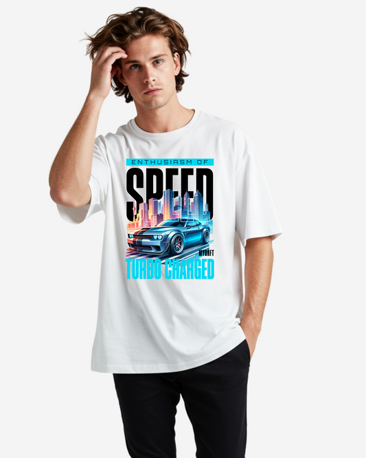 Speed - Car Oversized T-Shirt