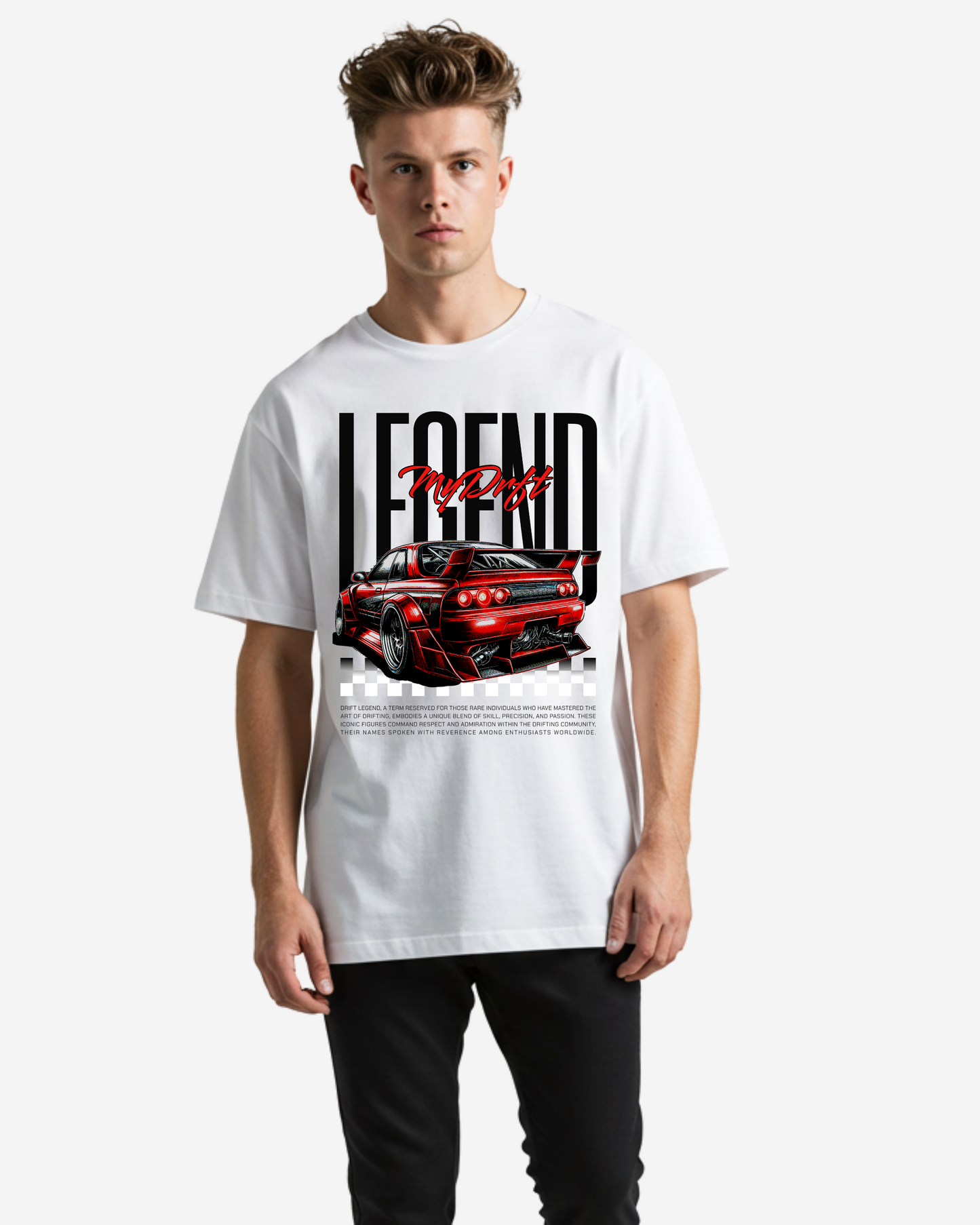 Legend Drift Urban Streetwear Oversized T-Shirt